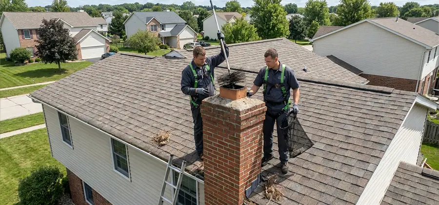 Bird Removal From Chimney in North Fort Myers